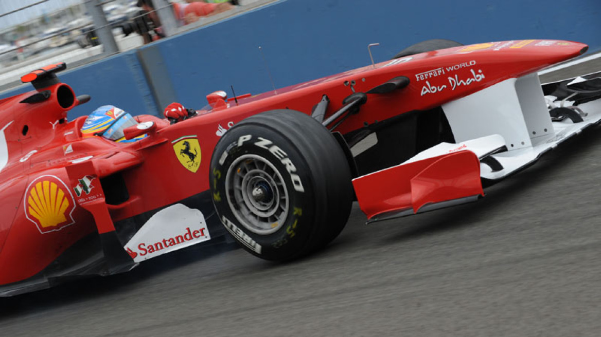 Τα σκληρά ελαστικά δυσκολεύουν τη Ferrari!